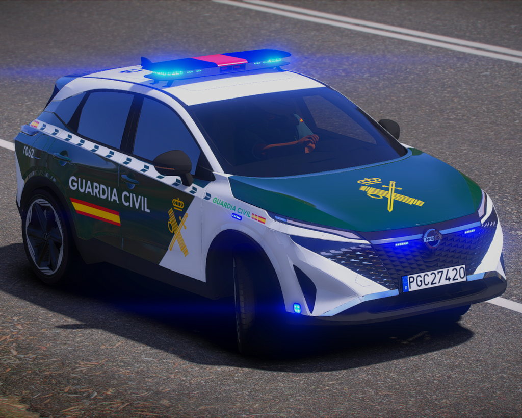 Nissan Qasqhai Guardia Civil