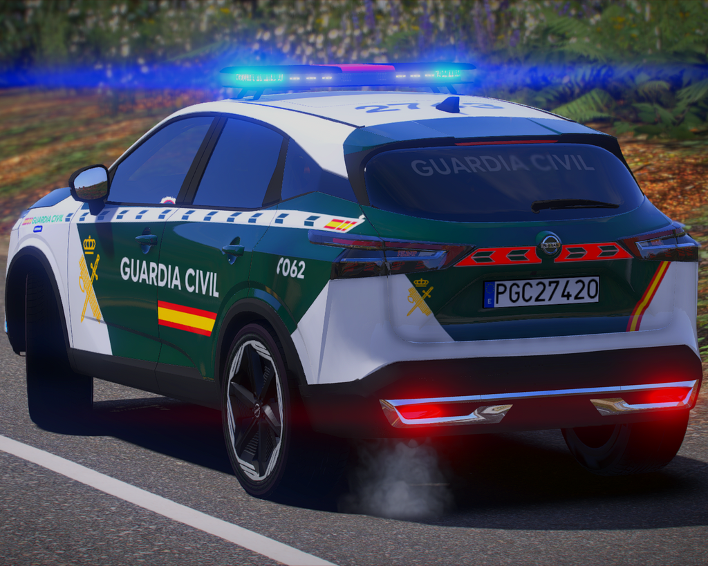 Nissan Qasqhai Guardia Civil