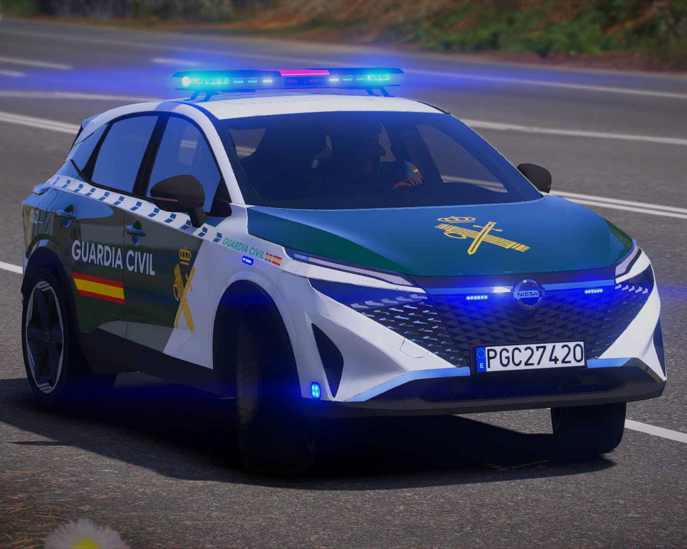 Nissan Qasqhai Guardia Civil