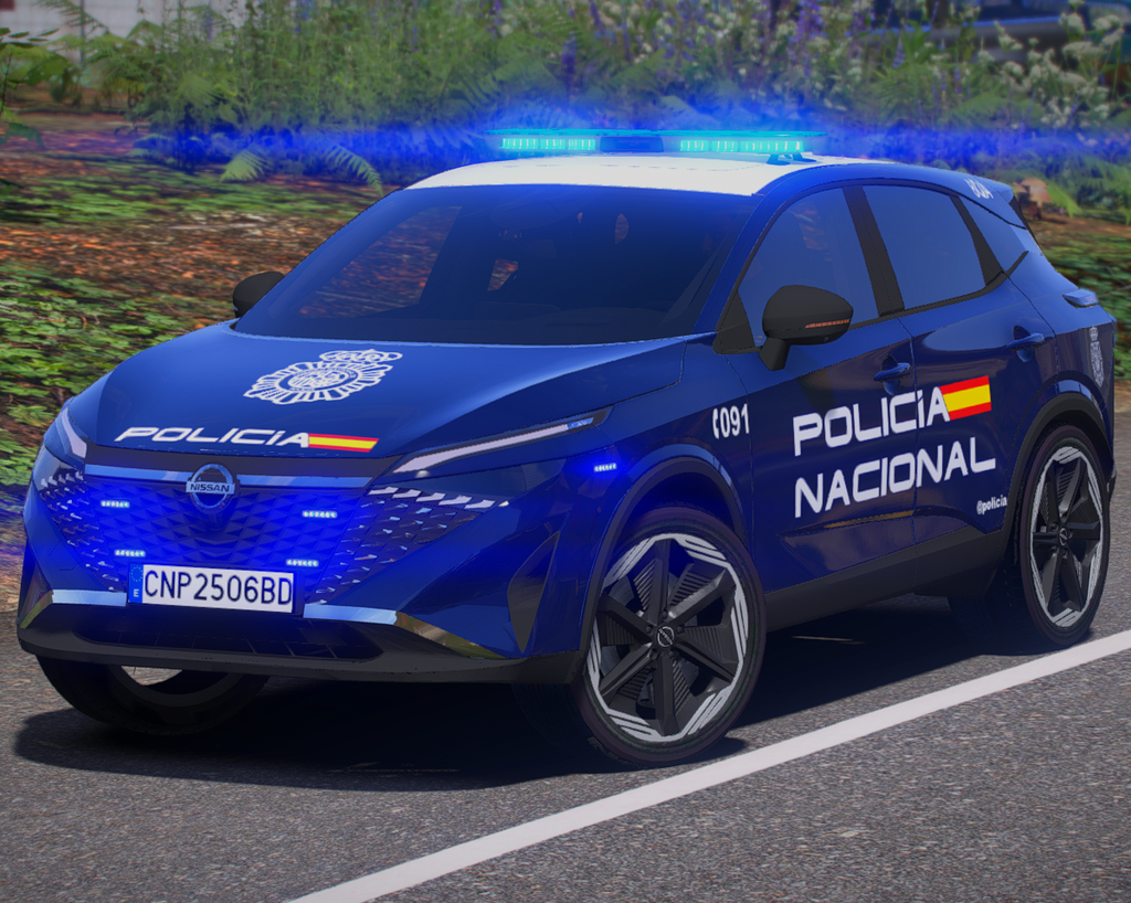 Nissan Qasqhai Policia Nacional
