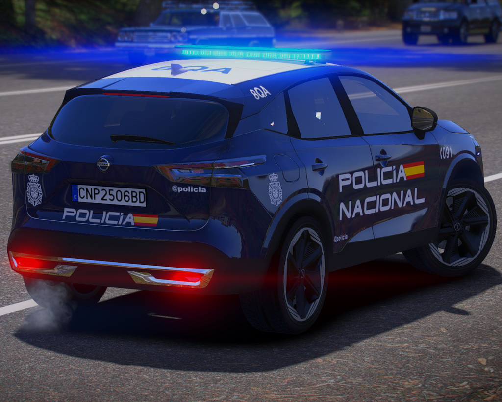 Nissan Qasqhai Policia Nacional