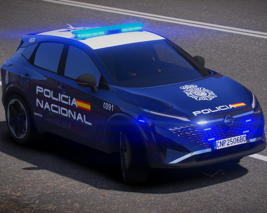 Nissan Qasqhai Policia Nacional