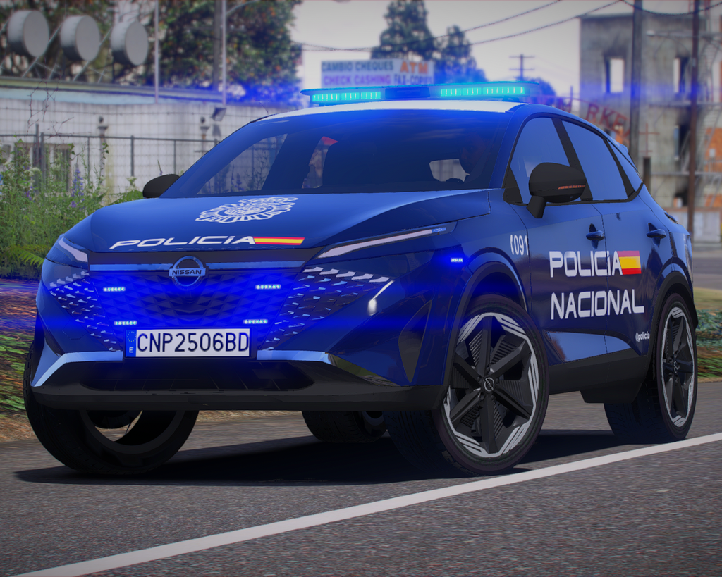 Nissan Qasqhai Policia Nacional