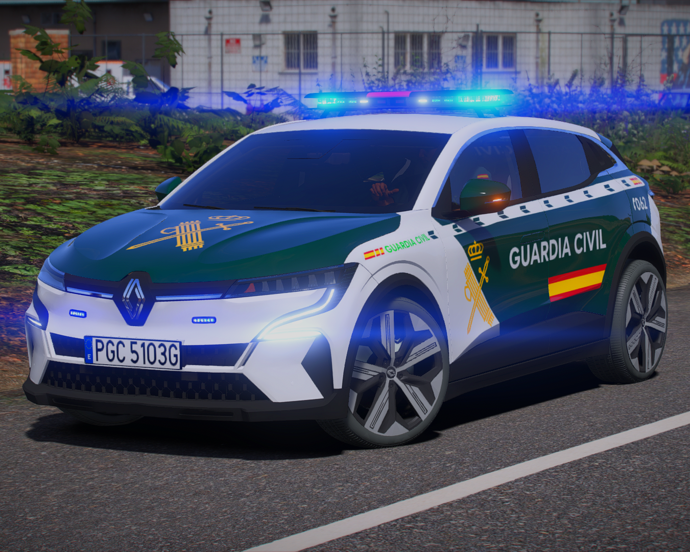 Renault Megane E-Tech Guardia Civil