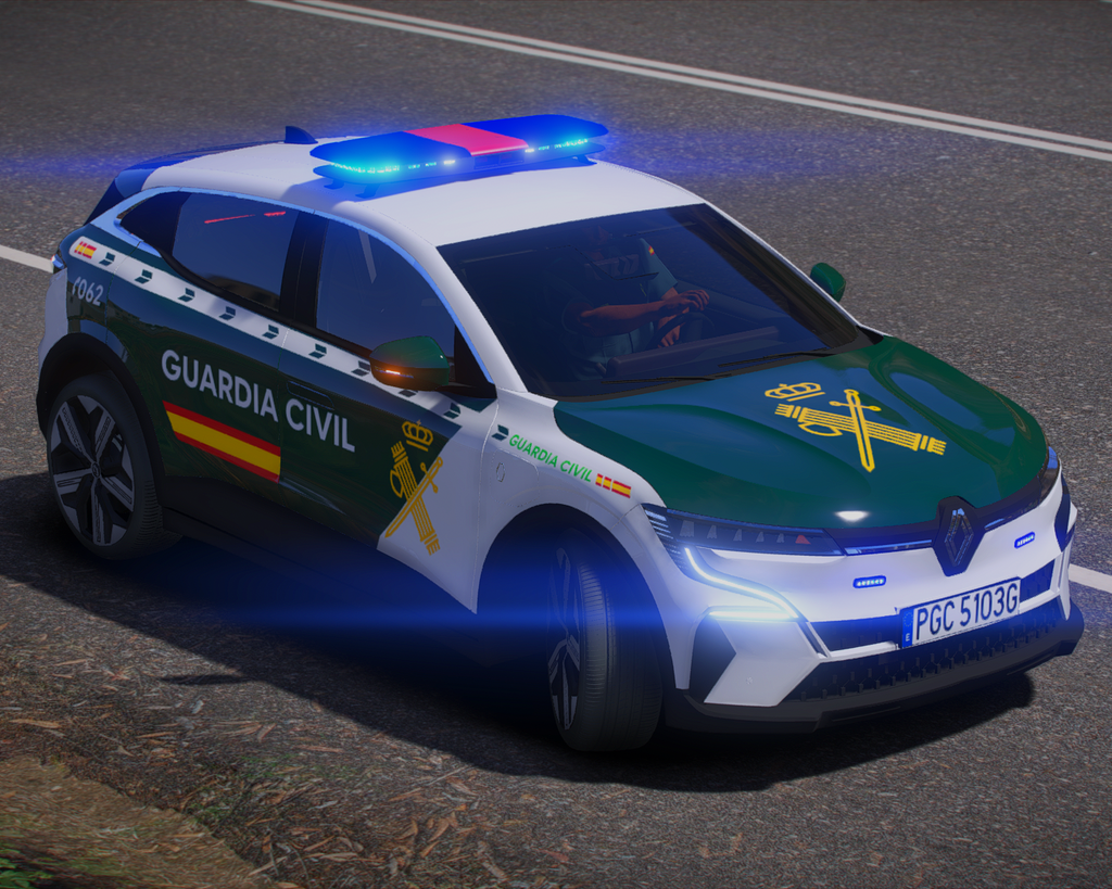 Renault Megane E-Tech Guardia Civil