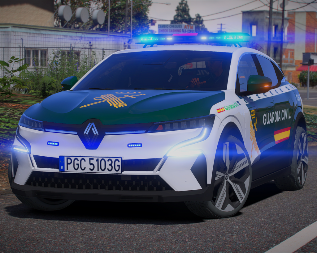 Renault Megane E-Tech Guardia Civil