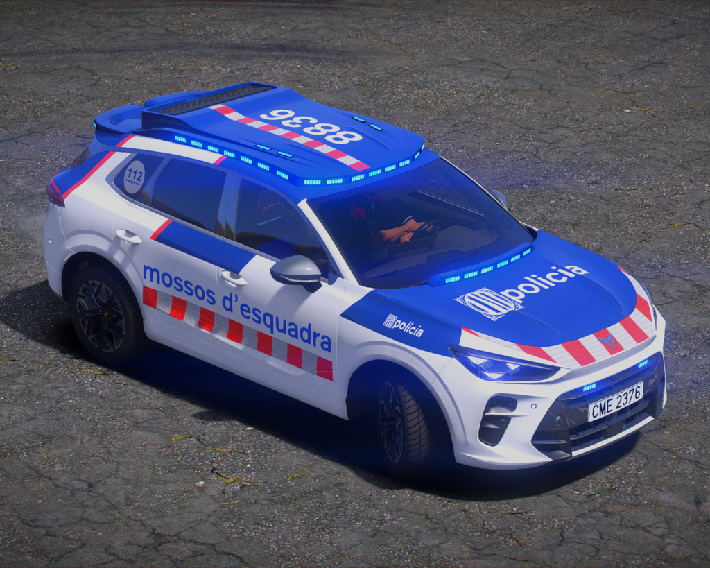 Cupra Terramar Mossos d'Esquadra