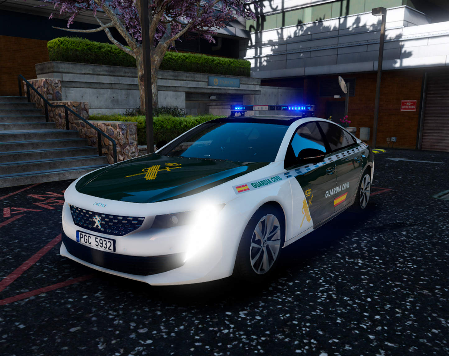 Peugeot 508 Guardia Civil