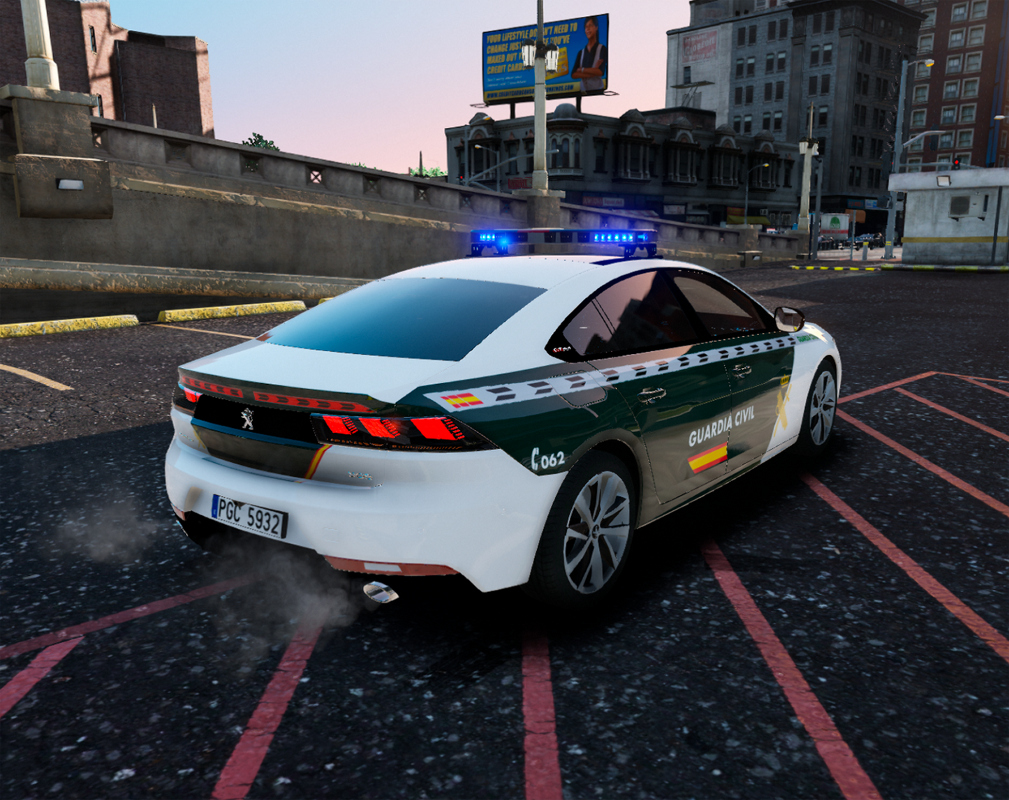 Peugeot 508 Guardia Civil