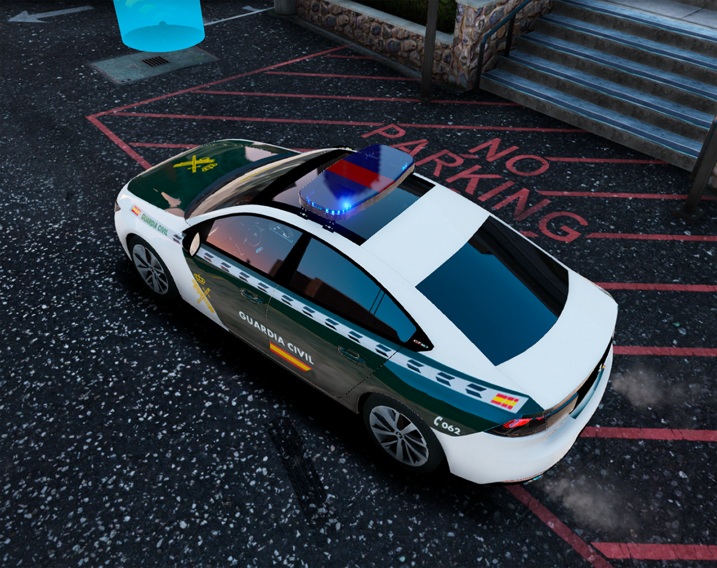 Peugeot 508 Guardia Civil