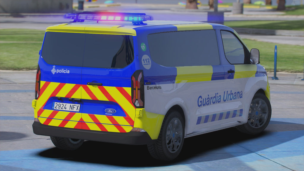 Ford Transit Custom Guàrdia Urbana BCN