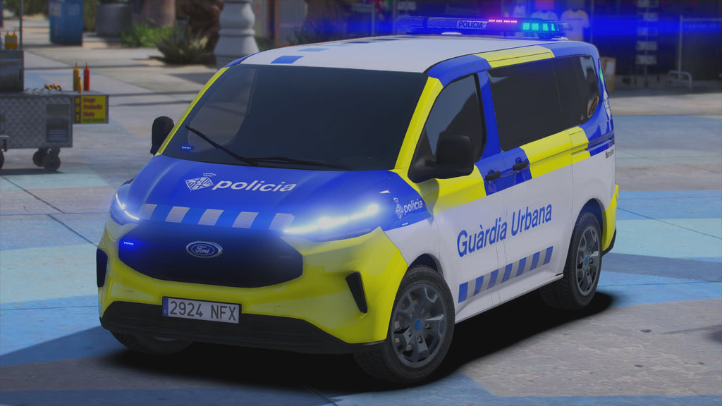 Ford Transit Custom Guàrdia Urbana BCN