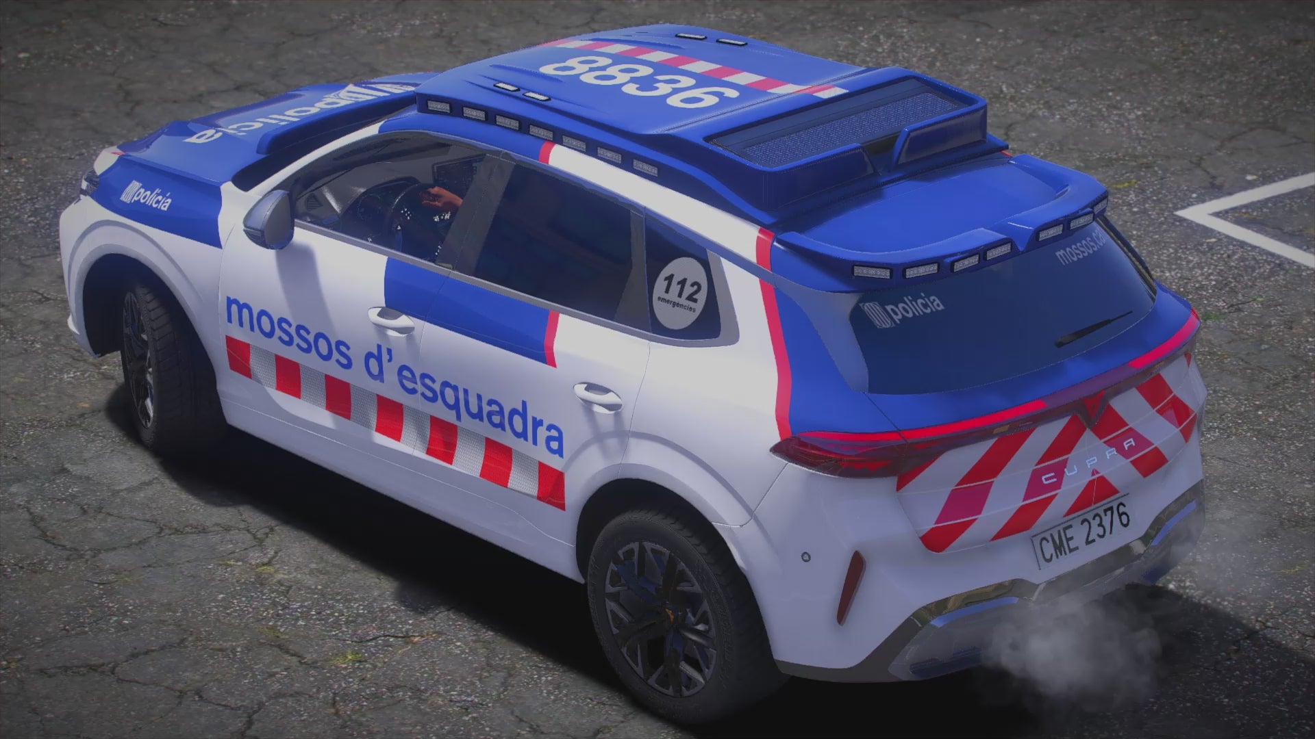 Cupra Terramar Mossos d'Esquadra