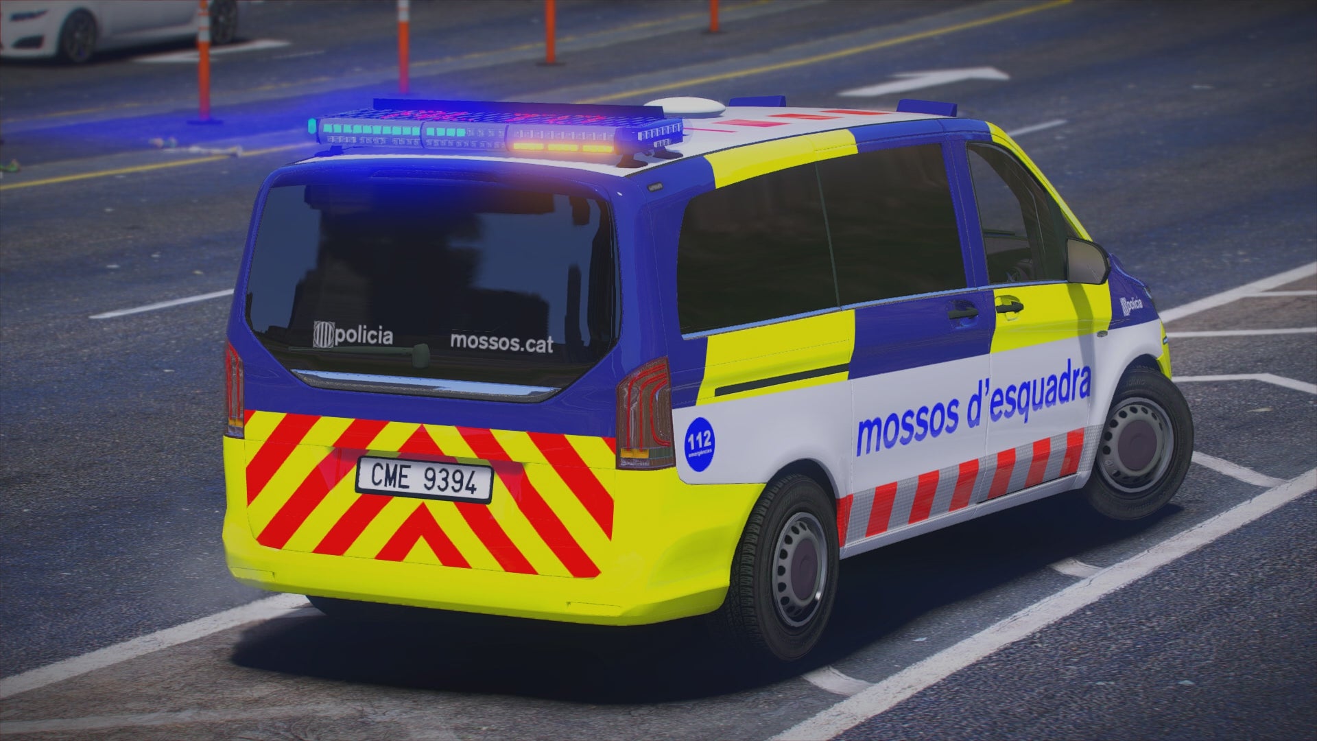 Mercedes Vito Mossos d'Esquadra Trànsit