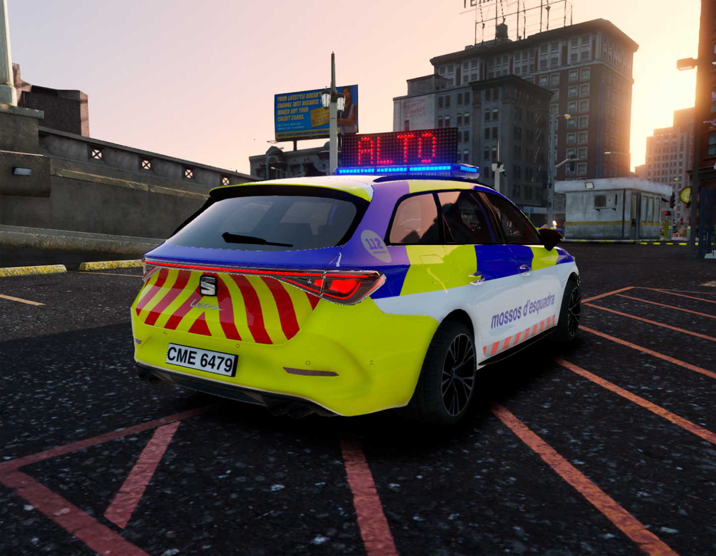 Seat Leon ST Mossos D'Esquadra Transit