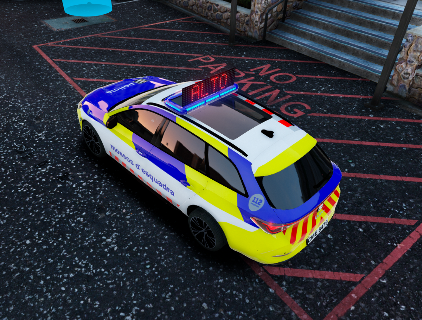 Seat Leon ST Mossos D'Esquadra Transit